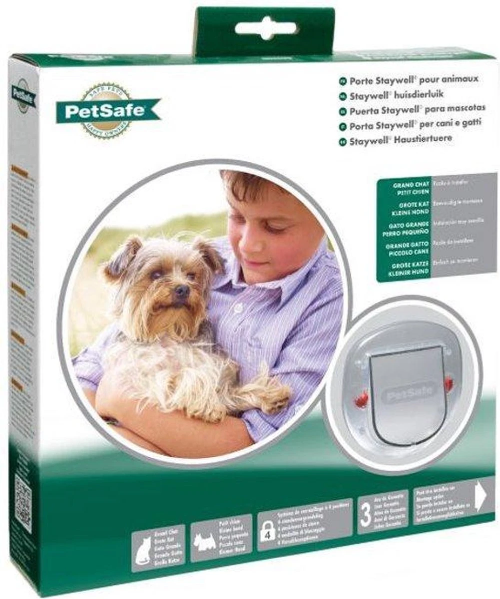 Petsafe Kattenluik Voor Grote Kat Of Kleine Hond Transparante Deur 3 Petsafe Kattenluik Voor Grote Kat Of Kleine Hond Transparante Deur
