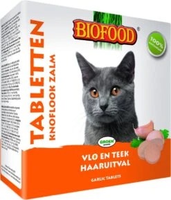 Biofood Kattensnoepjes Anti-Vlo - Zalm - 100 St -Kattenspeelgoed Winkel 1027x1200