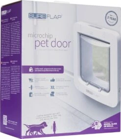 SureFlap Microchip - Kattenluik - Wit - L - 18 X 17 Cm -Kattenspeelgoed Winkel 1045x1200 1