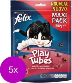 Felix PlayTubes - Kattensnacks Kalkoen & Ham - 5 X 180g 14 Felix PlayTubes - Kattensnacks Kalkoen & Ham - 5 X 180g -Kattenspeelgoed Winkel 1047x1200 1