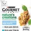 Gourmet Nature's Creations - Kattenvoer Natvoer - Zeevis - 48 X 85 Gr 2 Gourmet Nature's Creations - Kattenvoer Natvoer - Zeevis - 48 X 85 Gr -Kattenspeelgoed Winkel 1047x1200