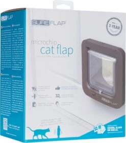 SureFlap Microchip Kattenluik M - Bruin - 12 X 14 Cm -Kattenspeelgoed Winkel 1058x1200 1