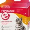 Beaphar Fiprotec - Vlooiendruppels - Katten Vanaf 1 Kg En 8 Weken - 3 Pipetten 2 Beaphar Fiprotec - Vlooiendruppels - Katten Vanaf 1 Kg En 8 Weken - 3 Pipetten -Kattenspeelgoed Winkel 1061x1200
