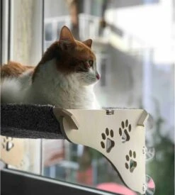 Merkloos Arnillo - Kattenhangmat - Kattenhangmat Raam - Kattenmand - Kattenbed - Kattenbed Raam - Kat Decoratie - Houten Kattenhangmat -Kattenspeelgoed Winkel 1076x1200 4