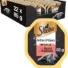 Sheba Mini Filets In Saus Katten Natvoer - Rund & Kalkoen - 22 X 85 Gr -Kattenspeelgoed Winkel 1077x1200