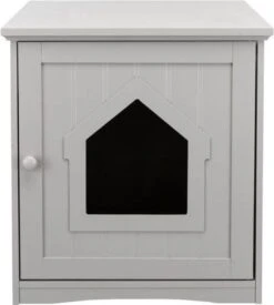 Trixie Kattenmand Huis Wit - 51X49X51 CM -Kattenspeelgoed Winkel 1078x1200