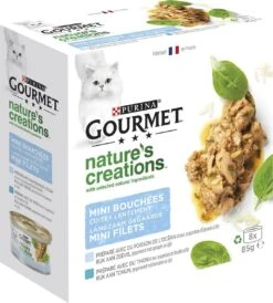 Gourmet Nature's Creations - Kattenvoer Natvoer - Zeevis - 48 X 85 Gr 17 Gourmet Nature's Creations - Kattenvoer Natvoer - Zeevis - 48 X 85 Gr -Kattenspeelgoed Winkel 1081x1200