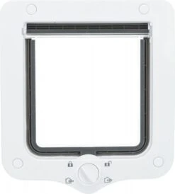 Trixie 4-weg Kattenluik Met Tunnel - Wit - 20 X 22 Cm -Kattenspeelgoed Winkel 1083x1200 2