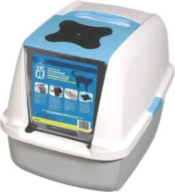 Catit Kattenbak - Grijs/Wit - 57 X 47 X 39 Cm 9 Catit Kattenbak - Grijs/Wit - 57 X 47 X 39 Cm -Kattenspeelgoed Winkel 1088x1200 1