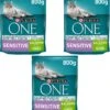 Purina One Bifensis Sensitive Rijk Aan Kalkoen En Rijst 800 Gram X 3 -Kattenspeelgoed Winkel 1091x1200