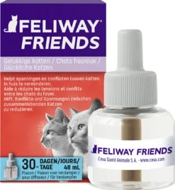 Feliway Friends - Navulling - 1 X 48 Ml - Anti-conflict Voor Katten -Kattenspeelgoed Winkel 1105x1200