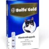 Bayer Bolfo Gold 80 Anti Vlooienmiddel - Kat - >4 Kg - 2 Pipetten 1 Bayer Bolfo Gold 80 Anti Vlooienmiddel - Kat - >4 Kg - 2 Pipetten -Kattenspeelgoed Winkel 1107x1200