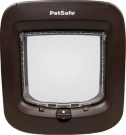 PetSafe Staywell Microchip Kattenluik - Bruin