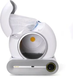Merkloos Petlux® Zelfreinigende Automatische Kattenbak Met App En LED-Touch -Kattenspeelgoed Winkel 1118x1200 1