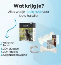 Kattennet Voor Balkon 4x10 Meter - Katten Gaas - Kattennet Balkon - Katten Net - Transparant -Kattenspeelgoed Winkel 1123x1200 1