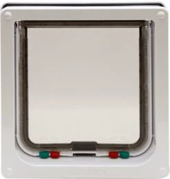 Cat Mate Kattendeur Groot Met Vierwegsluiting En Extra Vergrendeling - Wit -Kattenspeelgoed Winkel 1135x1200 1