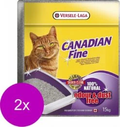 Versele-Laga Canadian Fine Super Premium - Kattenbakvulling - 2 X 15 Kg