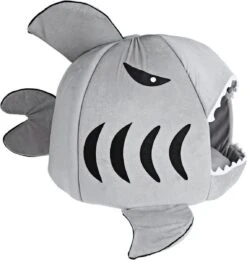 MikaMax Haai Hondenmand - Kattenmand - Dierenmand - Huisdierkussen - Mand Of Bed - Origineel - Extra Zacht Materiaal - 42 X 42 X 36 Cm -Kattenspeelgoed Winkel 1140x1200 3