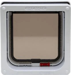 Cat Mate Kattenluik 234 Met Tweewegsluiting - Wit - 19,2 X 20cm -Kattenspeelgoed Winkel 1141x1200 3