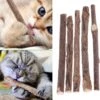 Merkloos Kattenkruid Stokjes|Kattensnacks|Catnip|Matabi Stokjes|100% Natuurlijk|10 Stuks -Kattenspeelgoed Winkel 1143x1200 3