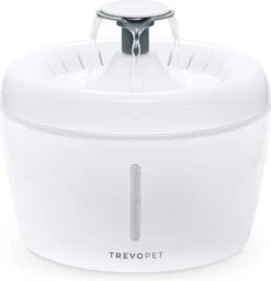 TrevoPet® Drinkfontein Kat - Waterfontein Kat - Kattenfontein - Fluisterstil - Drinkfontein - Drinkbak Kat - 2.5 Liter - Inclusief Filter - Wit -Kattenspeelgoed Winkel 1157x1200 2