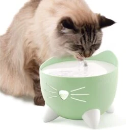 Catit Pixi Fountain - Kattendrinkbak - 20x20x16 Cm Groen -Kattenspeelgoed Winkel 1167x1200 5