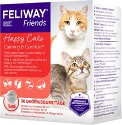 Feliway Friends - Startset - 1 Verdamper Met 1 Vulling - 48 Ml - Anti-conflict Voor Katten 20 Feliway Friends - Startset - 1 Verdamper Met 1 Vulling - 48 Ml - Anti-conflict Voor Katten -Kattenspeelgoed Winkel 1172x1200