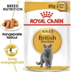 Royal Canin Fbn British Shorthair Adult Pouch - Kattenvoer - 12x85 G -Kattenspeelgoed Winkel 1173x1200 2