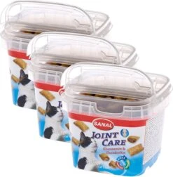 Sanal Joint Care - Kat - Snack - Chondroïtine & Glucosamine - 3 X 75 Gr -Kattenspeelgoed Winkel 1174x1200