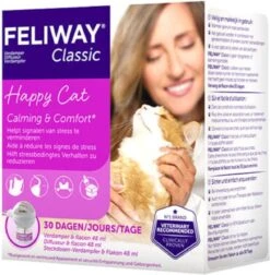 Feliway Classic - Startset - 1 Verdamper + 1 Vulling 48ml - Anti-stress Voor Kat -Kattenspeelgoed Winkel 1176x1200