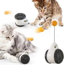 Balance Cat Toy - Katten Speelgoed - Intelligent - Draaiend Balletje Op Wielen - Balletje - Interactief Katten Speeltje - Kitten Bal -Kattenspeelgoed Winkel 1179x1200 20