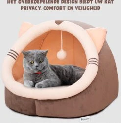Kattenmand - Kattenhuis - Kattenbed - Kattenhangmat - Poezenmand - Kattenkussen - 40 Cm -Kattenspeelgoed Winkel 1182x1200 2