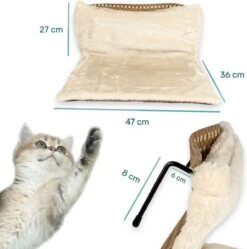 Kattenhangmat - Voor Aan Het Raam - Kattenmand - Raam - Hangmat Kat - Dieren - Kattenbed - Kattenmand - Slaapplek - Ligplaats -Kattenspeelgoed Winkel 1188x1200 12