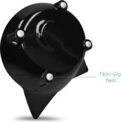 Navaris Voerbakjes Voor Katten - Set Van 3 Voer- En Waterbakken - Met Kattenkopjes Vorm - Antislip - Etensbakjes In Grijs, Wit En Zwart -Kattenspeelgoed Winkel 1194x1200 2