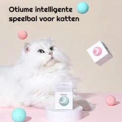 Otiume Slimme Katten Speeltje - Interactieve Zelf Rollende Bal Voor Katten - Kattenspeeltjes - USB Oplaadbaar- Turquoise -Kattenspeelgoed Winkel 1195x1200 14