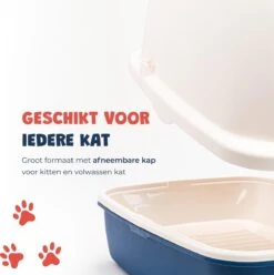 JC Pets Premium Kattenbak Systeem - Inclusief 2.5KG / 4L Kattenbakvulling - Zelfreinigend -Kattenspeelgoed Winkel 1195x1200 4