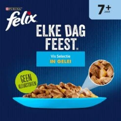 Felix Elke Dag Feest Vis 7+ Senior - Katten Natvoer - 48 X 85g -Kattenspeelgoed Winkel 1198x1200 4