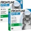 Frontline Spot On Kat - Anti Vlooien En Tekenmiddel - 2 X 4 Pip -Kattenspeelgoed Winkel 1200x1031