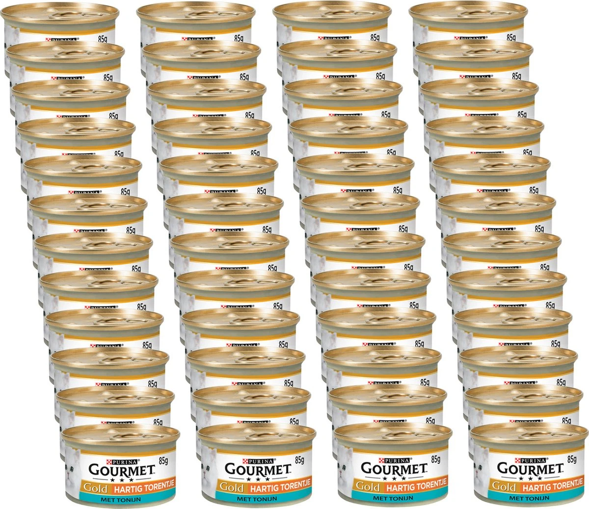 Gourmet Gold Hartig Torentje 85 G - Kattenvoer - 48 X 4 Gourmet Gold Hartig Torentje 85 G - Kattenvoer - 48 X - Afbeelding 2