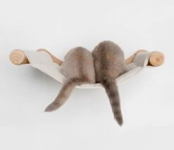 RHRQuality Wandmeubel Wandmontage Klimmuur Kat 53 X 43cm Luxe Hangmat XXL Creme Klim Wand Muur Krabpaal Katten Muurbevestiging -Kattenspeelgoed Winkel 1200x1041 1