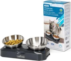 Nobleza Katten Voerbakjes - Ergonomische Dubbele Voerbak - Anti Braak Voerbak Voor Katten - Zwart - Dubbel - RVS 21 Nobleza Katten Voerbakjes - Ergonomische Dubbele Voerbak - Anti Braak Voerbak Voor Katten - Zwart - Dubbel - RVS -Kattenspeelgoed Winkel 1200x1045 6