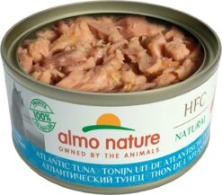 Almo Nature Natvoer Voor Katten - HFC Natural - 24 X 70g - Kip En Tonijn - 24 X 70 Gram -Kattenspeelgoed Winkel 1200x1052