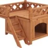 Kattenhuis Pürstein 45,7x50,8x50,3 Cm Houtkleurig -Kattenspeelgoed Winkel 1200x1053 1