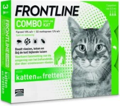 Frontline Combo Anti Vlooienmiddel En Tekenmiddel Kat - 3 Pipetten -Kattenspeelgoed Winkel 1200x1066 1