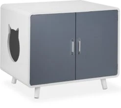 Relaxdays Kattenbak Ombouw Design - Kattenhuis Op Pootjes - Kattenmeubel Wit - Kattenkast 19 Relaxdays Kattenbak Ombouw Design - Kattenhuis Op Pootjes - Kattenmeubel Wit - Kattenkast -Kattenspeelgoed Winkel 1200x1067 1