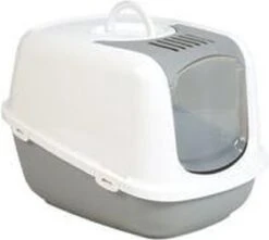 Savic Nestor Jumbo - Grijs - Kattenbak - 66 X 48 X 46 Cm -Kattenspeelgoed Winkel 1200x1075 1