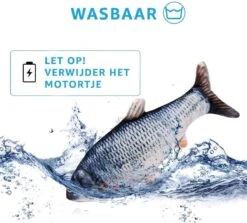 TwinQ Dansende Vis - Bewegende Vis Met Kattenkruid - Kattenspeeltjes - USB Oplaadbaar - Speelgoed Voor Katten - Incl. Kattenlampje -Kattenspeelgoed Winkel 1200x1085 2