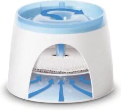 Catit Fresh And Clear - Drinkfontein Kat - Blauw /Wit - 2 L -Kattenspeelgoed Winkel 1200x1095 3