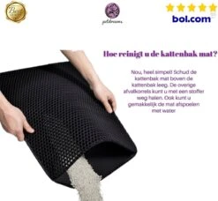 Professionele Kattenbakmat + Cadeau – Schoonloopmat Kattenbak – Katten Grit Opvanger – Dubbele Waterdichte Laag – Uitloopmat Kattenbak – Kattenverzorging – Kattenbak Accessoires - Gritmat – Kat Benodigdheden 12 Professionele Kattenbakmat + Cadeau – Schoonloopmat Kattenbak – Katten Grit Opvanger – Dubbele Waterdichte Laag – Uitloopmat Kattenbak – Kattenverzorging – Kattenbak Accessoires - Gritmat – Kat Benodigdheden -Kattenspeelgoed Winkel 1200x1107 3