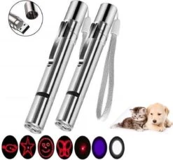 USB Laserpen-7 In 1- Kattenspeelgoed-rode Laser- Fluwelen Opbergzakje- LED- UV Licht- USB Oplaadbaar- Laserlampje- Nieuw Model 2020 -Kattenspeelgoed Winkel 1200x1109 4